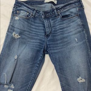 A&F super skinny jeans